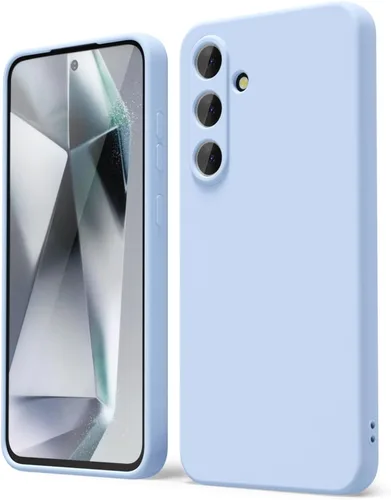 Vista 457 de oakxco Funda para teléfono Samsung Galaxy S8 de silicona líquida, delgada y fina de gel de goma suave TPU cubierta protectora simple llana