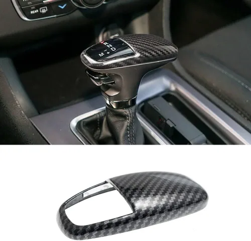 Vista 6 de Rifoda Cubierta de la cabeza de la perilla de la palanca de cambios Dodge Charger Challenger para Charger Challenger 2015-2022 Durango 2016-2023