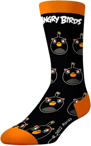 Vista 4 de CRAZYBOXER Calcetines Angry Birds Bomb Crew Socks (paquete de 3), Bomb