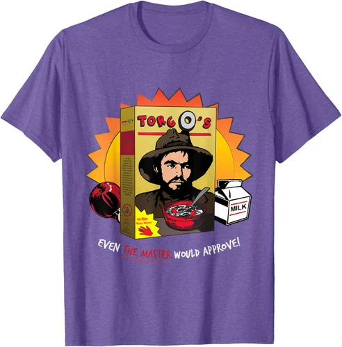 Vista 10 de Torgo Camiseta de película de culto de cereales, Negro, S