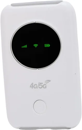 Vista 3 de Drfeify Enrutador portátil, punto de acceso móvil WiFi 4G LTE, velocidad de 300 Mbps, ranura para tarjeta SIM, para viajes y negocios