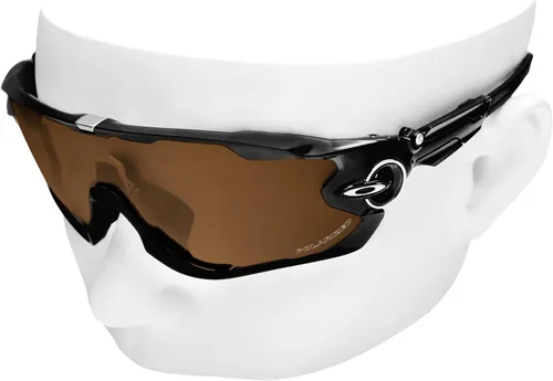 Vista 2 de OOWLIT Lentes de repuesto compatibles con Oakley Jaw-breaker OO9290 Sunglass Marrón Polarizado