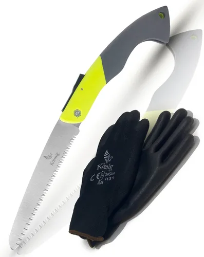 Vista 9 de Sierra de poda de mano plegable (hoja de 7 pulgadas RAZOR SHARP) de diseño compacto - Sierra de mano de diseño japonés