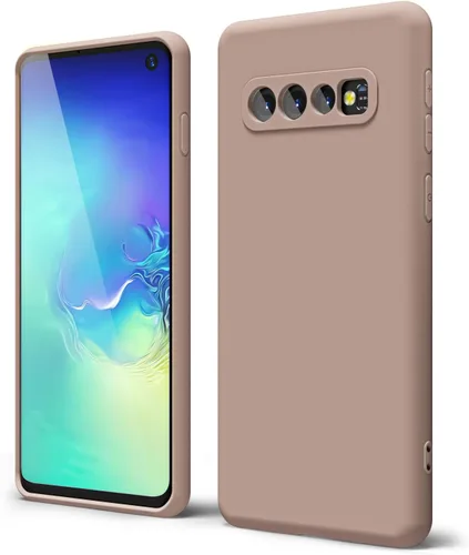 Vista 253 de oakxco Funda para teléfono Samsung Galaxy S8 de silicona líquida, delgada y fina de gel de goma suave TPU cubierta protectora simple llana