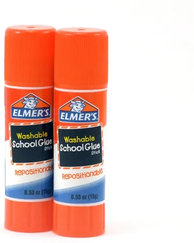 Vista 2 de Elmer's Pegamento escolar lavable reposicionable, 0.53 onzas, 2