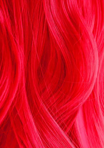 Vista 6 de IROIRO Color de cabello semipermanente natural prémium 330 rojo neón (4 onzas)