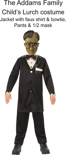 Vista 3 de Rubie's Addams Family - Disfraz de película animada para niño, talla M