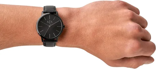 Vista 9 de Armani Exchange - Reloj de vestir de acero inoxidable para hombre