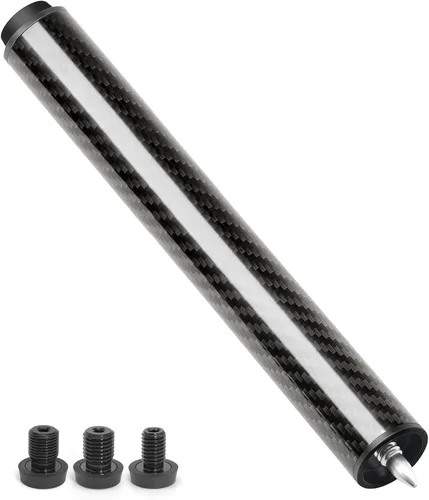 Vista 9 de Extensión de taco de billar de 6/8/10 pulgadas de metal con 3 parachoques, accesorios de billar, para palos de billar compatibles Extensión de 6