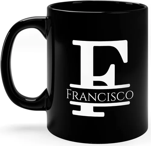 Vista 29 de Taza de café personalizada con monograma, letra inicial A personalizada para mujeres, hombres, niñas, niños, papás, mamás amigos, taza de café