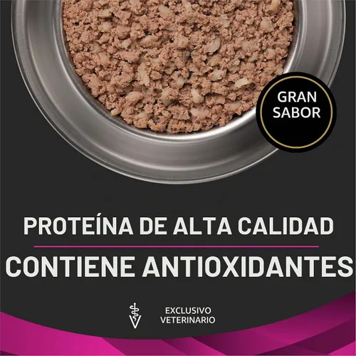 Vista 2 de Purina Pro Plan Veterinary UR Urinary Ox/St - Alimento húmedo para perros