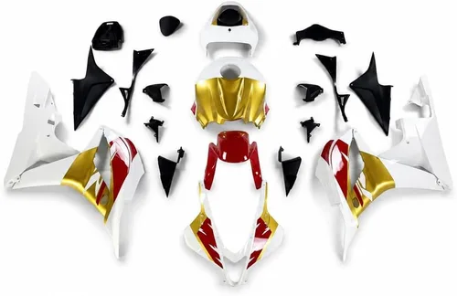 Vista 36 de Nuevo carenado blanco perla apto para Honda 2007 2008 CBR600RR inyección ABS plásticos nuevo carrocería 07 08 d. Perla blanca