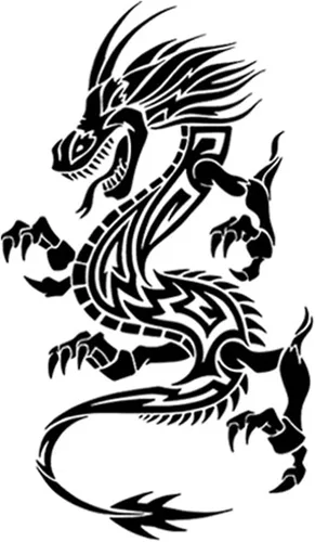 Vista 11 de Dragon Head Graphics - Adhesivo de vinilo autoadhesivo para capó de automóvil, accesorios de decoración de capó de automóvil, 31.49 x 19.68
