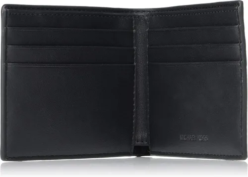Vista 4 de Michael Kors 86F9LMND0B Jet Set de 6 bolsillos billetera, negro, billetera, talla única