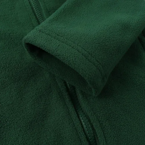 Vista 5 de Noomelfish Chaqueta de forro polar suave con cremallera completa para niñas con bolsillos (5-14 años)