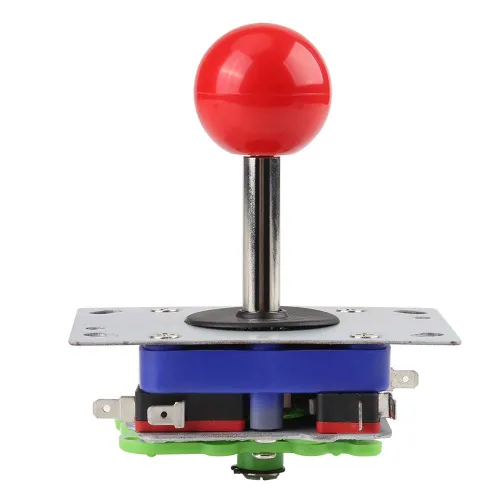 Vista 5 de Vikye Game joystick, 1 pcs Classic Competition Style 2/4/8 Way Game Joystick Ball for Arcade Gaming for wood and metal control panels, arcade game