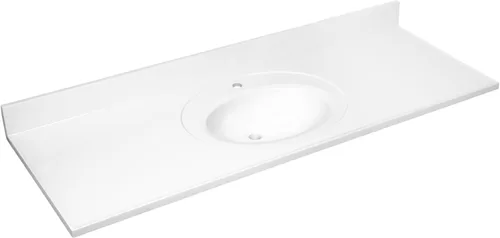 Vista 18 de Design House Lavabo individual superior, 25 pulgadas, blanco