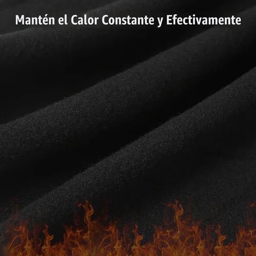 Vista 2 de Suhine 5 Piezas Máscara de Esquí de Pasamontañas Invierno, Resistente al Viento, Máscara Facial Completa Térmica para Clima Frío con Raya