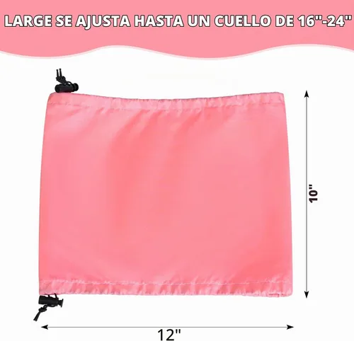 Vista 3 de Aliceset Gorro de ducha para perro, 3 unidades, impermeables, para baño, con diadema, protección para evitar infecciones de oído, 3