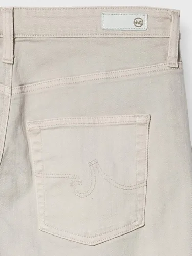 Vista 2 de AG Adriano Goldschmied Etta - Jeans de pierna ancha de tiro alto para mujer con dobladillo sin procesar