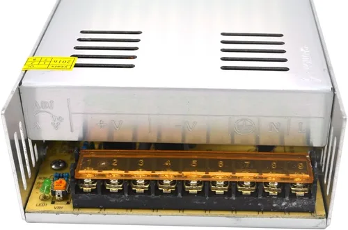 Vista 3 de Controlador de fuente de alimentación conmutada regulada universal de 12 V 30 A para luz de tira LED CCTV Radio Proyecto de computadora