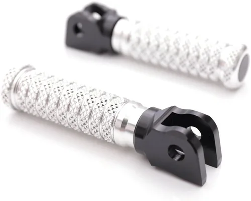 Vista 13 de MC MOTOPARTS POLE - Clavijas de pie delanteras elevadoras de extensión CNC de 0.984 in compatibles con YZF R3 2015-2017