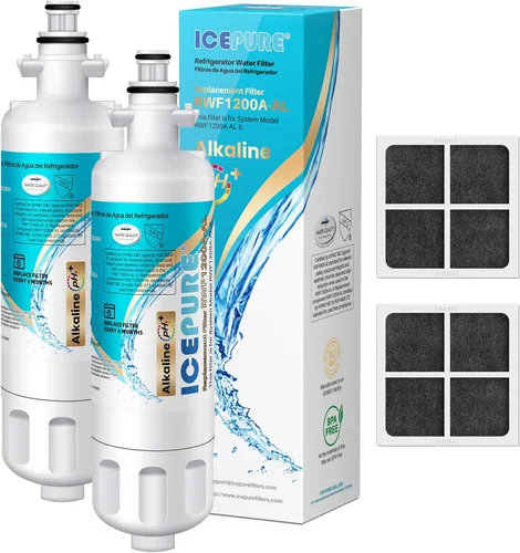 Vista 12 de ICEPURE 46-9690 Reemplazo para LG LT700P ADQ36006101, Kenmore Elite 46 9690, LFXC24726S, 469690, ADQ36006102 LMXS27626S LFXS30766S filtro de agua
