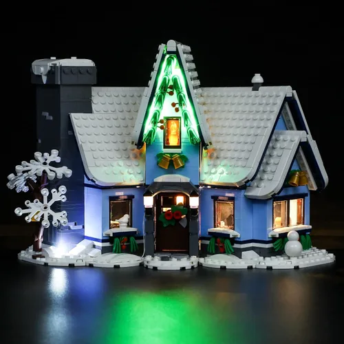 Vista 9 de LIGHTAILING Juego de luces para el modelo de bloques de construcción (Creator Expert The Assembly Square) – Kit de luz LED compatible con Lego 10255