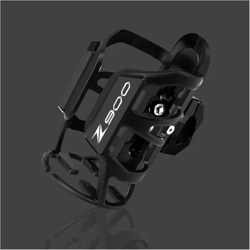 Vista 10 de Z - Accesorios CNC para motocicleta Kawasaki Z750 Z900 Z750R/750S ajustable para botella de agua de bebidas soporte X (color Z750 negro)
