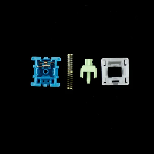 Vista 6 de YMDK Gateron 3.0 CM Switches PA66 Body Linear 5pin Pre-lubed Switches 55g POM Stem for Mx Mechanical Keyboard