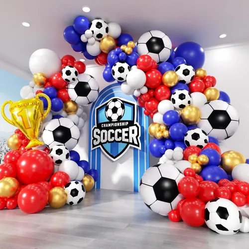 Vista 8 de Kit de 153 globos negros y blancos arena, guirnalda en forma de arco, globos de diferentes tamaños de 18, 12, 10 y 5 pulgadas, confeti negro, crema