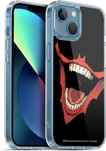 Vista 76 de Head Case Designs Funda de gel suave con licencia oficial de The Joker DC Comics Arkham Asylum Character Art compatible con Apple iPhone 7