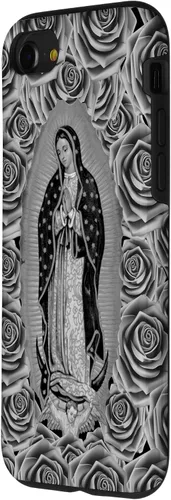 Vista 42 de Funda para iPhone 11 Nuestra Señora Virgen De Guadalupe Virgen María Floral