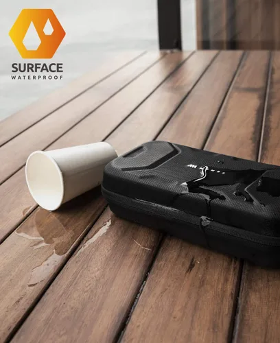 Vista 4 de Mumba Funda de transporte para Nintendo Switch OLEDSwitch, funda protectora de lujo para consola Nintendo Switch y accesorios (negro)
