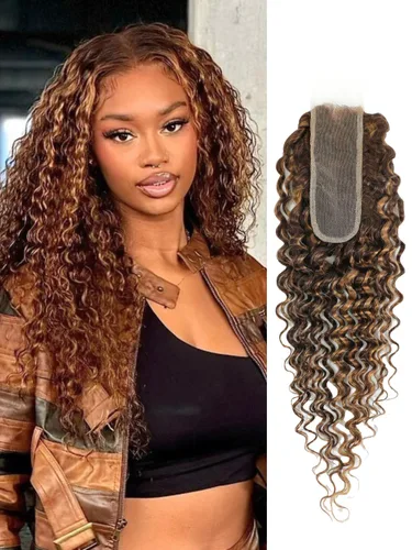 Vista 48 de Cabello Humano Rizado Castaño Rojizo, Trama Gruesa Castaño Cobrizo Rojo Coloreado Ondas Profundas Paquetes Individuales Cabello Humano 12A Tejido