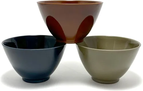Vista 2 de Tradition Acoustic PLAWARE AMARILLO Bowl, Gray, Diameter 4.7 inches (12 cm), 15.2 fl oz (450 ml)