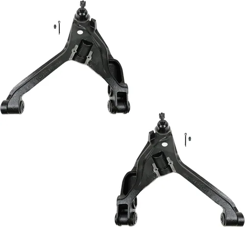Vista 136 de Conjunto de Brazo de Control Inferior Delantero y Junta Esférica TRQ para Lado del Conductor y del Pasajero 2 Piezas Compatible con Ford Mustang GT