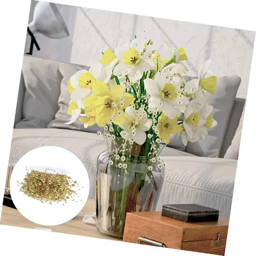 Vista 9 de Homoyoyo Cadena de guirnalda de perlas de bricolaje para relleno de florero de velas flotantes