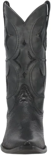 Vista 2 de Dingo Dodge City Western - Botas para hombre con punta corta - Di852 Negro