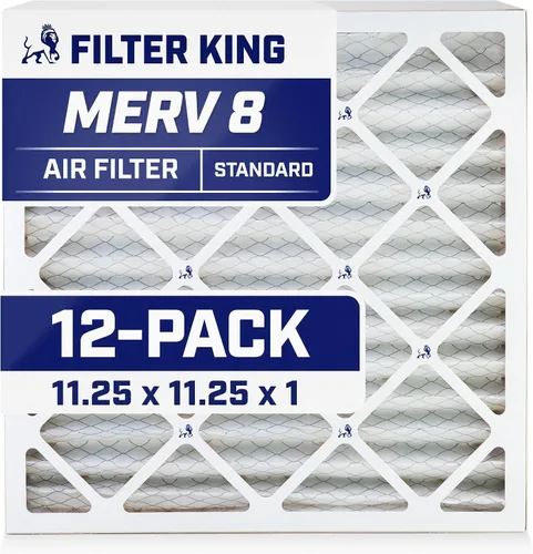 Vista 35 de Filter King Filtro de aire de 5.88 x 12.13 x 1 (MERV 8) (paquete de 12) filtros de horno de CA para control de polvo y alergias, fabricados en EE.