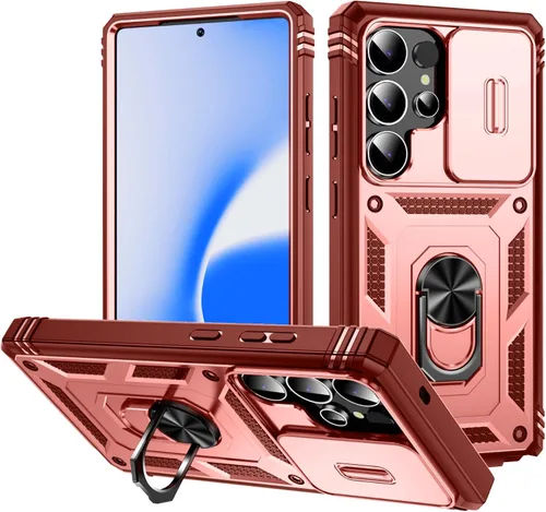 Vista 72 de Funda para Galaxy Note 20 Ultra, a prueba de golpes, resistente a los impactos con cubierta protectora de lente deslizante para Samsung Galaxy Note