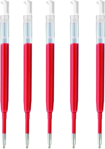 Vista 9 de DunBong G2 - Recambios de tinta de gel, para bolígrafos de gel retráctiles, bolígrafos de tinta de gel, punta fina de 0.020 in, paquete de 5 (negro)