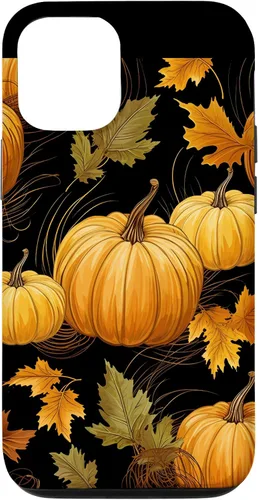 Vista 26 de Autumn Leaves Pumpkins Fall Season Thanksgiving Halloween Case for iPhone 16