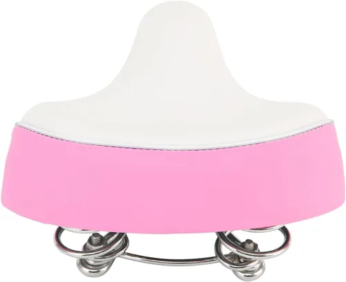 Vista 3 de Asiento ancho de bicicleta para niñas, morado y rosa