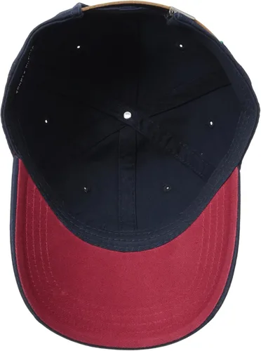 Vista 3 de Tommy Hilfiger Gorra de béisbol ajustable con logotipo de algodón para hombre