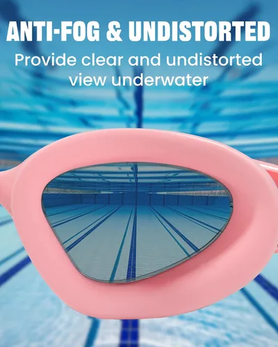 Vista 6 de Keary Gafas de natación para adultos para hombres y mujeres, gafas de natación para jóvenes, protección UV, antivaho, gafas de agua para piscina