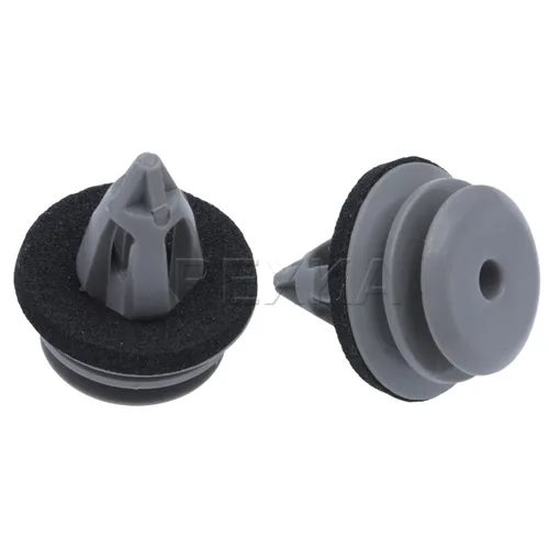 Vista 6 de Rexka 10 clips de retención para panel de puerta gris compatibles con BMW 51418224781 51410407983 51430141025 E36, E46, E90, E91, E92, E93, F32