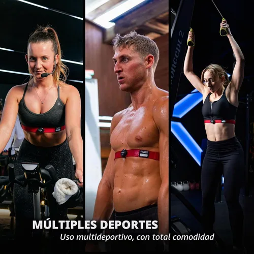 Vista 8 de Myzone Replacement & Extension Chest Straps – Adjustable Straps for, MZ-Max & MZ-3