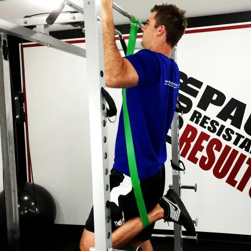 Vista 4 de Kbands Training Bandas balísticas - Bandas de dominadas asistidas por fuerza, bandas de ejercicio de levantamiento de potencia, deportes y fitness