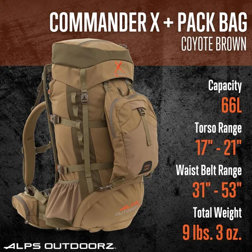Vista 2 de ALPS OutdoorZ Commander X para hombre Marrón Coyote